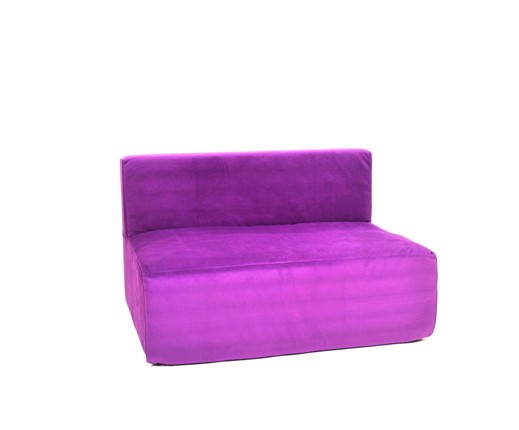 Кресло Тетрис 100х80х60, фиолетовое в Губкинском - изображение