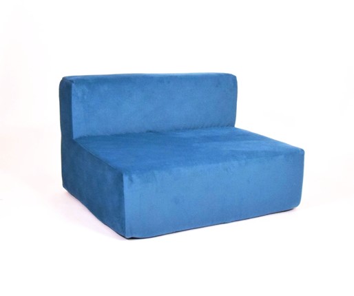 Кресло Тетрис 100х80х60, синий в Салехарде - изображение