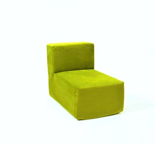 Кресло бескаркасное Тетрис 50х80х60, зеленый в Салехарде