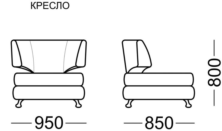Кресло Бруно Элита 50 Б в Салехарде - изображение 3