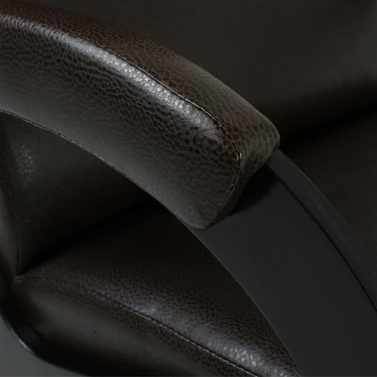 кресло-глайдер с маятниковым механизмом 35-К-В экокожа в Надыме - изображение 3