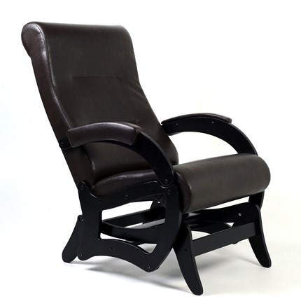 кресло-глайдер с маятниковым механизмом 35-К-В экокожа в Ноябрьске - изображение