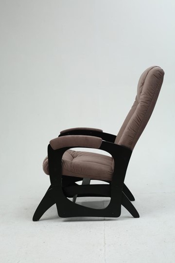 Кресло-качалка Леон маятниковая, ткань AMIGo кофе с молоком 29-Т-КМ в Губкинском - изображение 1