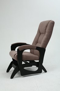 Кресло-качалка Леон маятниковая, ткань AMIGo кофе с молоком 29-Т-КМ в Новом Уренгое