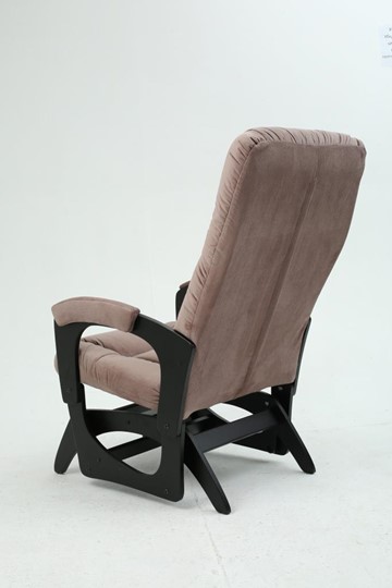 Кресло-качалка Леон маятниковая, ткань AMIGo кофе с молоком 29-Т-КМ в Муравленко - изображение 4