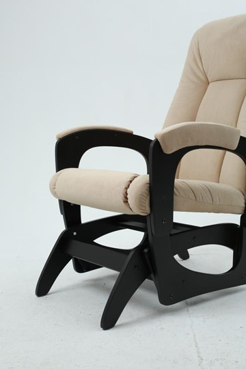 Кресло-качалка Леон маятниковая, ткань AMIGo песок 29-Т-П в Губкинском - изображение 1