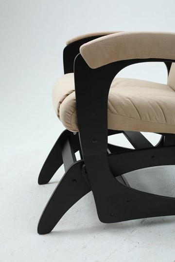 Кресло-качалка Леон маятниковая, ткань AMIGo песок 29-Т-П в Муравленко - изображение 11