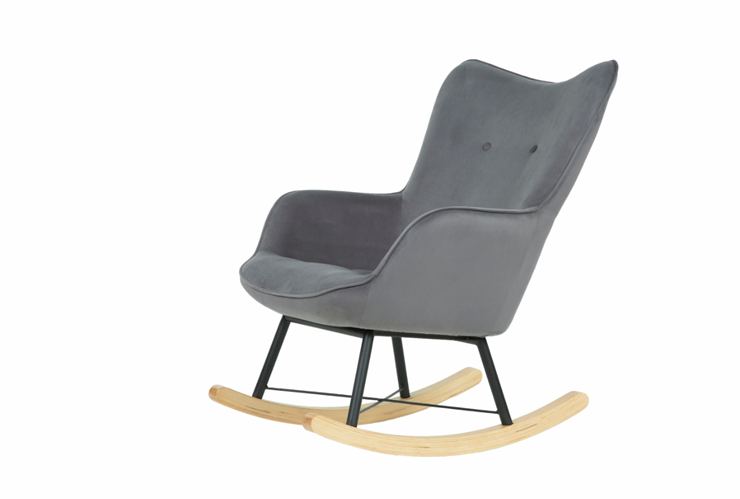 Кресло-качалка Манго, бук/металл в Салехарде - изображение 4