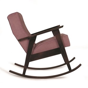 Кресло-качалка Ретро (темный тон / 08 - розовый) в Салехарде - предосмотр 2