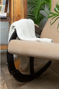 Кресло-качалка в гостиную Корсика, ткань Amigo Beige 34-Т-AB в Лабытнанги - предосмотр 5