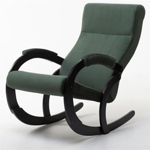 Кресло-качалка Корсика, ткань Amigo Green 34-Т-AG в Ноябрьске