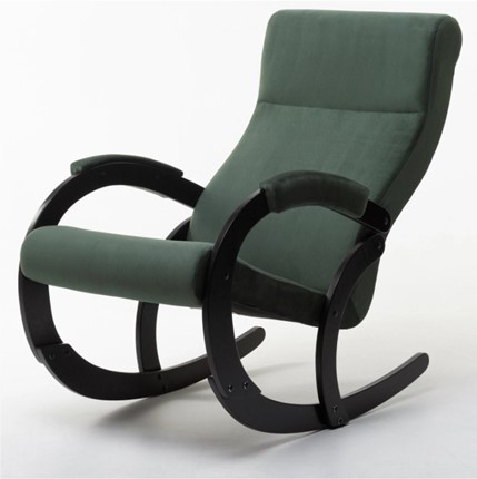 Кресло-качалка Корсика, ткань Amigo Green 34-Т-AG в Лабытнанги - изображение