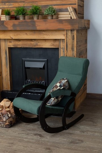 Кресло-качалка Корсика, ткань Amigo Green 34-Т-AG в Салехарде - изображение 7