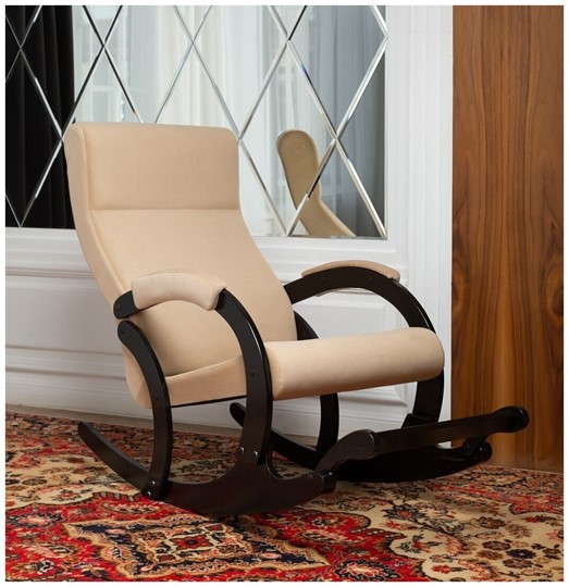 Кресло-качалка Марсель, ткань Amigo Beige 33-Т-AB в Надыме - изображение 6