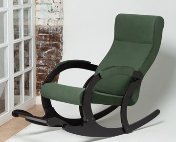 Кресло-качалка в гостиную Марсель, ткань Amigo Green 33-Т-AG в Лабытнанги - предосмотр 3