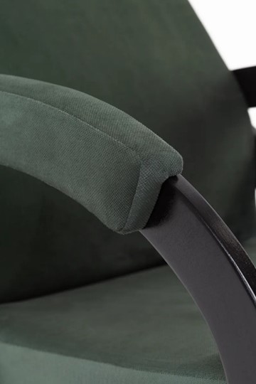 Кресло-качалка в гостиную Марсель, ткань Amigo Green 33-Т-AG в Надыме - изображение 4