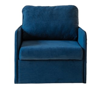 Раскладное кресло Амира синий в Салехарде