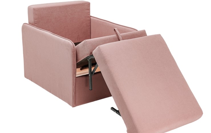 Раскладное кресло Амира розовый в Салехарде - изображение 8