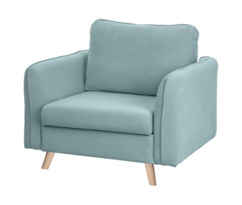 Кресло мягкое Бертон голубой в Тарко-Сале