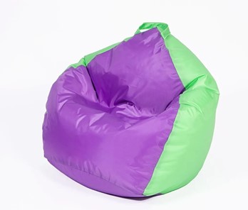 Кресло-мешок Кроха, салатово-фиолетовый в Салехарде
