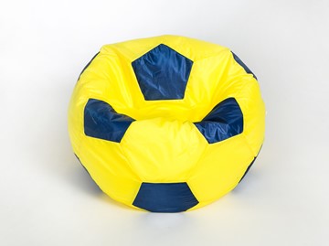 Кресло-мешок Мяч большой, желто-синий в Ноябрьске