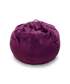 Кресло-мешок Орбита, велюр, фиолетовый в Новом Уренгое