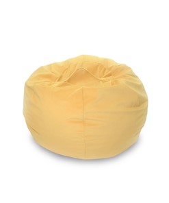 Кресло-мешок КлассМебель Орбита, велюр, лимон в Тарко-Сале