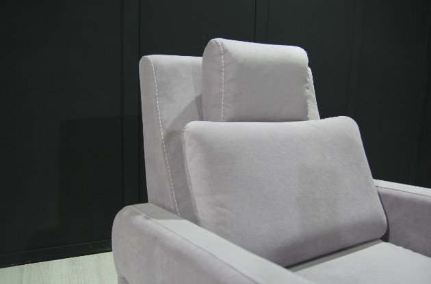 Кресло мягкое Марко на крестовине  Пена Memory Foam 85*95 см в Салехарде - изображение 2