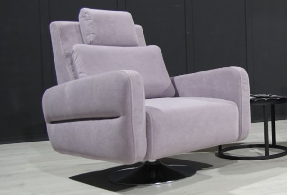 Кресло мягкое Марко на хромноге  Пена Memory Foam 85*95 см в Салехарде - изображение