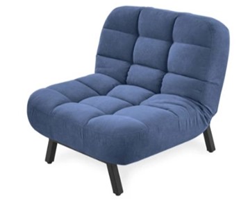 Кресло-кровать Абри опора металл (синий) в Губкинском - предосмотр 2