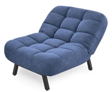 Кресло-кровать Абри опора металл (синий) в Салехарде - предосмотр 3