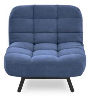 Кресло-кровать Абри опора металл (синий) в Надыме - изображение