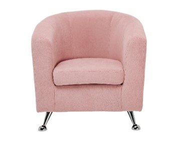 Кресло на ножках Брамс розовый в Тарко-Сале