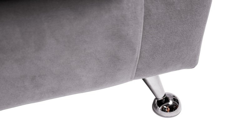 Кресло на ножках Брамс серый в Лабытнанги - изображение 3