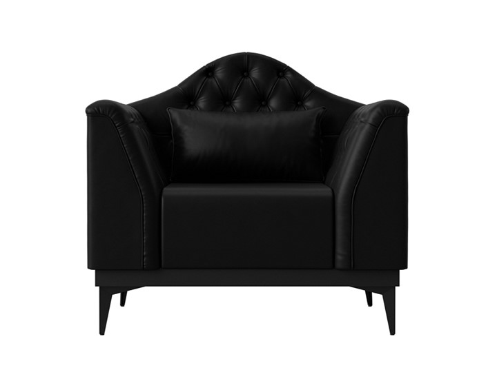 Кресло Флорида, черный (Экокожа) НПБ в Салехарде - изображение 1