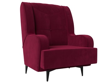 Кресло Неаполь, бордовый (микровельвет) в Лабытнанги