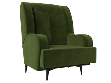 Кресло Неаполь, зеленый (микровельвет) в Лабытнанги