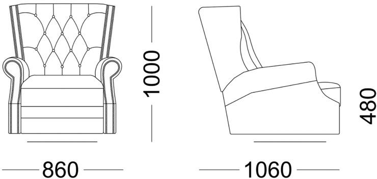 Кресло Освальд в Надыме - изображение 4