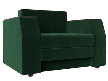 Раскладное кресло Атлантида, Зеленый (Велюр) в Салехарде