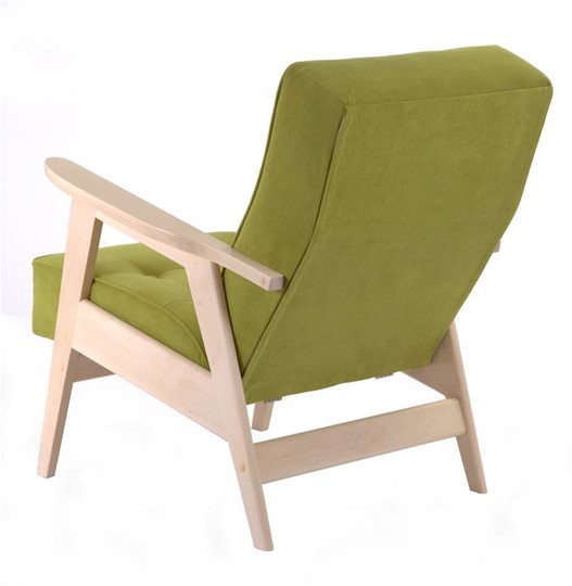 Кресло Ретро (беленый дуб / RS 20 - Лайм) в Салехарде - изображение 2