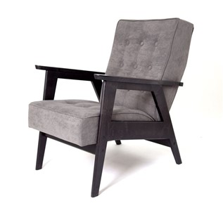 Кресло Ретро (венге / RS 15 - темно-серый) в Салехарде - предосмотр 1