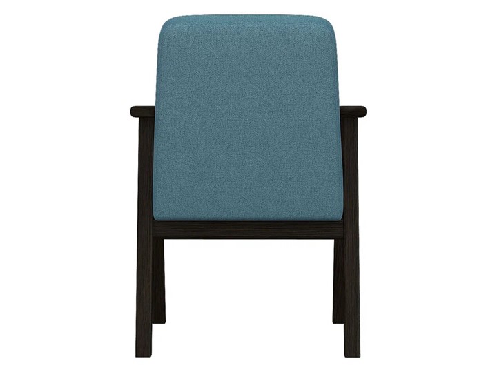 Кресло Ретро ткань голубой, каркас венге в Салехарде - изображение 3