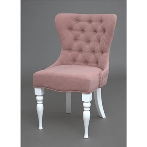 Кресло Вальс (эмаль белая / RS12 - розовый) в Салехарде