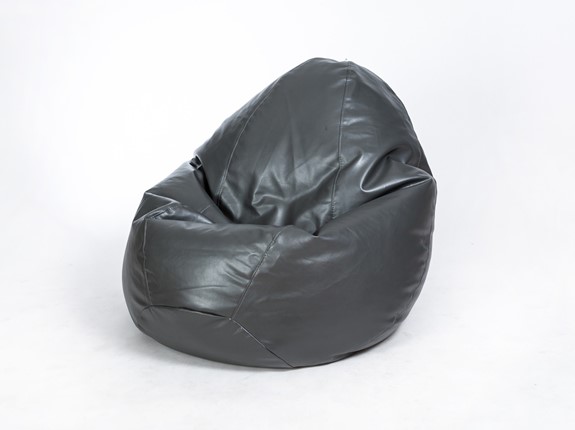 Кресло-мешок Люкс, черное в Ноябрьске - изображение