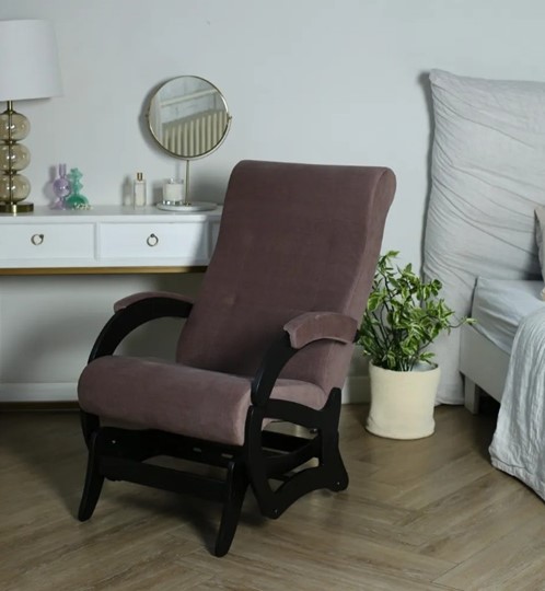 Кресло маятниковое Амелия, ткань кофе с молоком 35-Т-КМ в Губкинском - изображение 5