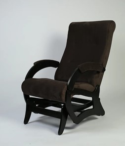 Кресло-качалка Амелия, ткань шоколад 35-Т-Ш в Салехарде