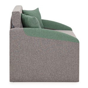 Кресло-кровать Polto серо-коричневый/шалфей (рогожка) в Салехарде - предосмотр 8