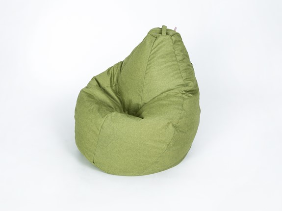 Кресло-мешок Хоум среднее, оливковый в Губкинском - изображение