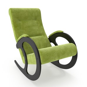 Кресло-качалка Модель 3, Verona 38 Apple Green-велюр в Салехарде