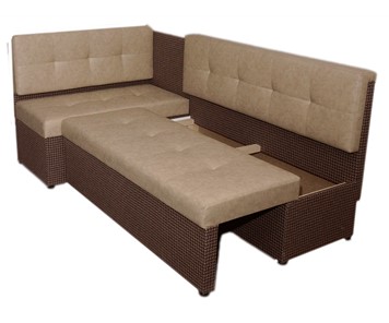 Кухонный угловой диван Нео КМ3 с механизмом 2000х1460 в Губкинском - предосмотр 7